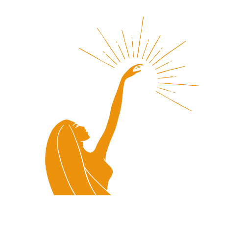 logo blanc Céline Tavares Coaching